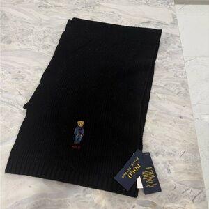 🧸NWT unisex Polo by Ralph Lauren Black with Bear
